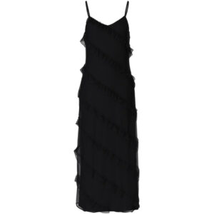 PIECES DAME KJOLE PCTWIRL - Black