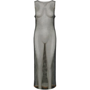 VERO MODA dame kjole VMSOPHI - Black MULTI COLOR STONES